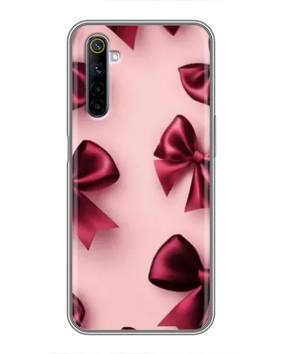Чехол для Realme 6 с картинкой «Бордовый атлас» Чехол для Realme 6 с картинкой «Бордовый атлас»