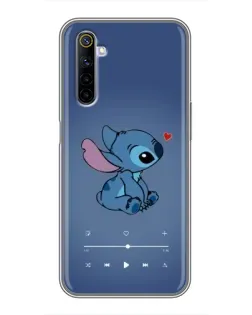 Чохол для Realme 6 з картинкою «Музичний Stitch»