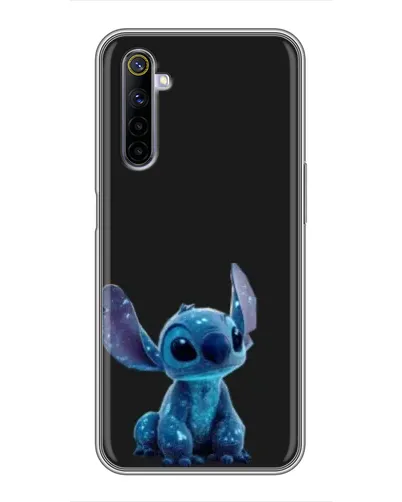 Чохол для Realme 6 з картинкою «Стіч на чорному» Чохол для Realme 6 з картинкою «Стіч на чорному»