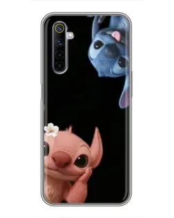 Чохол для Realme 6 з картинкою «Фіолетовий туман троянд»
