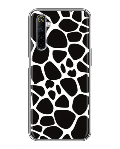 Чехол для Realme 6 с картинкой «Черно-белый жираф» Чехол для Realme 6 с картинкой «Черно-белый жираф»