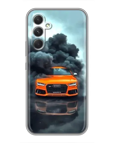 Чехол для Realme 7 5G с картинкой «Audi в облаках дыма» Чехол для Realme 7 5G с картинкой «Audi в облаках дыма»