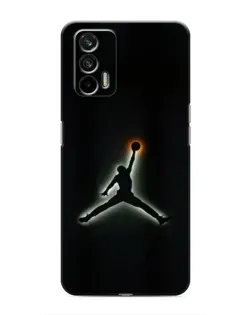 Чехол для Realme 7 Pro с картинкой «Jordan Gradient Logo»