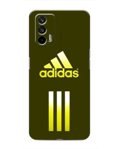 Чехол для Realme 7 Pro с картинкой «Оливковый градиент Adidas»