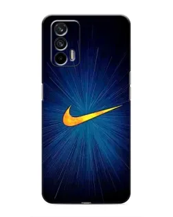 Чохол для Realme 7 Pro з картинкою «Синій пульс Nike» Чохол для Realme 7 Pro з картинкою «Синій пульс Nike»