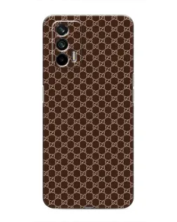 Чехол для Realme 7 Pro с картинкой «Gucci — шоколадная сетка» Чехол для Realme 7 Pro с картинкой «Gucci — шоколадная сетка»