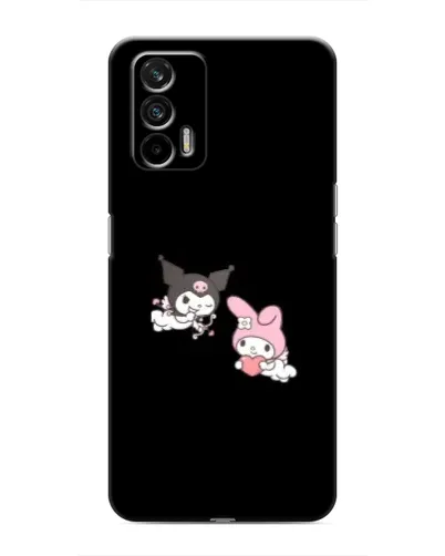 Чехол для Realme 7 Pro с картинкой «My Melody и Kuromi» Чехол для Realme 7 Pro с картинкой «My Melody и Kuromi»
