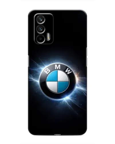 Чохол для Realme 7 Pro з картинкою «BMW — неонове сяйво»