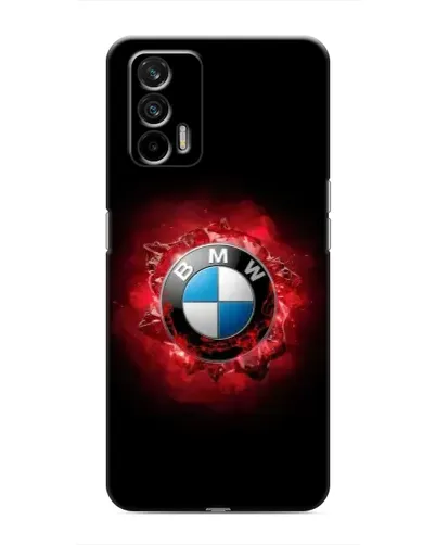 Чохол для Realme 7 Pro з картинкою «Логотип BMW — спалах»