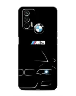 Чохол для Realme 7 Pro з картинкою «Мінімалістичний принт BMW M3»
