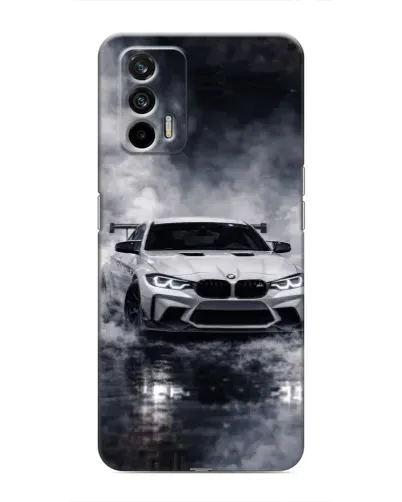 Чохол для Realme 7 Pro з картинкою «BMW крізь туман»