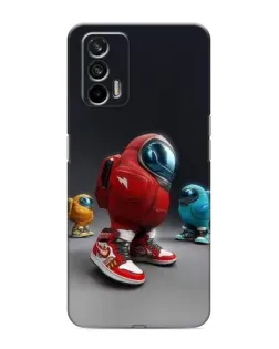 Чехол для Realme 7 Pro с картинкой «Among Us — 3D стиль»