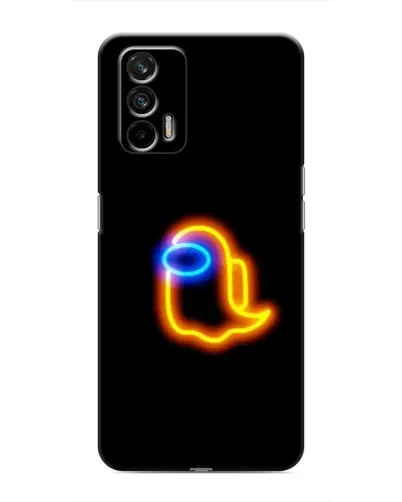 Чехол для Realme 7 Pro с картинкой «Among Us неоновое сияние» Чехол для Realme 7 Pro с картинкой «Among Us неоновое сияние»