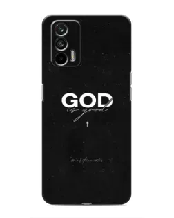 Чехол для Realme 7 Pro с картинкой «GOD — Бог над всем»