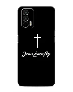 Чехол для Realme 7 Pro с картинкой «Иисус любит тебя»
