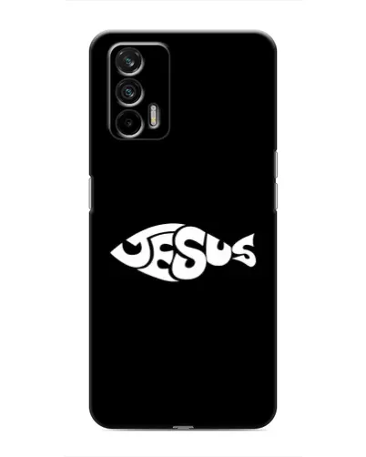 Чехол для Realme 7 Pro с картинкой «Рыба Jesus» Чехол для Realme 7 Pro с картинкой «Рыба Jesus»