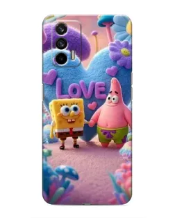 Чехол для Realme 7 Pro с картинкой «Губка Боб Патрик» Чехол для Realme 7 Pro с картинкой «Губка Боб Патрик»