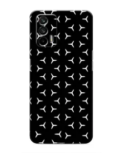 Чехол для Realme 7 Pro с картинкой «Mercedes паттерн звезд» Чехол для Realme 7 Pro с картинкой «Mercedes паттерн звезд»