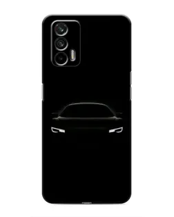 Чехол для Realme 7 Pro с картинкой «Взгляд Audi в темноте»