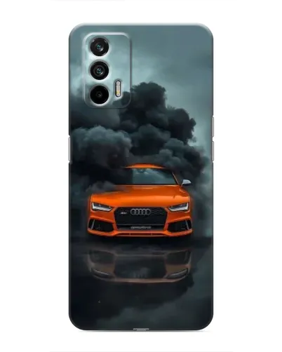 Чехол для Realme 7 Pro с картинкой «Audi в облаках дыма» Чехол для Realme 7 Pro с картинкой «Audi в облаках дыма»
