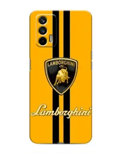 Чехол для Realme 7 Pro с картинкой «Lamborghini Stripe желтый» Чехол для Realme 7 Pro с картинкой «Lamborghini Stripe желтый»