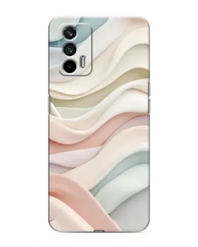 Чехол для Realme 7 Pro с картинкой «Пастельные нежные волны» Чехол для Realme 7 Pro с картинкой «Пастельные нежные волны»