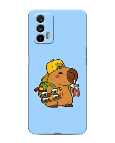 Чехол для Realme 7 Pro с картинкой «Капибара на скейте» Чехол для Realme 7 Pro с картинкой «Капибара на скейте»