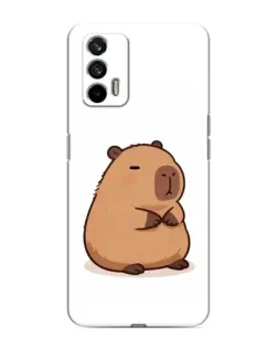 Чехол для Realme 7 Pro с картинкой «Толстенькая капибара»