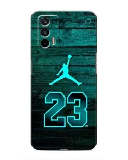 Чохол для Realme 7 з картинкою «Jordan Cyan 23»
