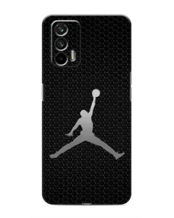 Чохол для Realme 7 з картинкою «Jordan Dark Carbon»
