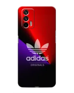 Чохол для Realme 7 з картинкою «Adidas Red Neon»
