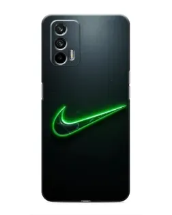 Чохол для Realme 7 з картинкою «Неоновий контур Nike» Чохол для Realme 7 з картинкою «Неоновий контур Nike»