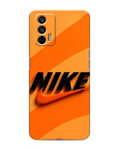 Чехол для Realme 7 с картинкой «Оранжевый драйв Nike» Чехол для Realme 7 с картинкой «Оранжевый драйв Nike»