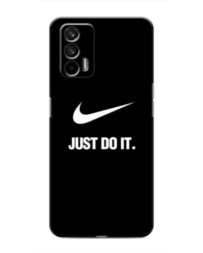 Чехол для Realme 7 с картинкой «Классический принт Nike» Чехол для Realme 7 с картинкой «Классический принт Nike»