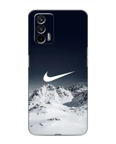 Чехол для Realme 7 с картинкой «Nike — зимние горы» Чехол для Realme 7 с картинкой «Nike — зимние горы»