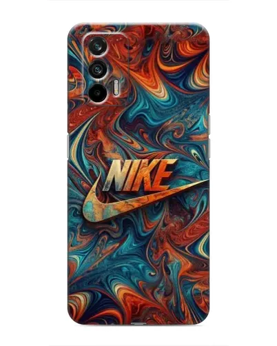 Чехол для Realme 7 с картинкой «Nike в абстракции» Чехол для Realme 7 с картинкой «Nike в абстракции»