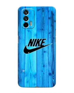 Чехол для Realme 7 с картинкой «Голубое дерево Nike» Чехол для Realme 7 с картинкой «Голубое дерево Nike»
