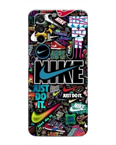 Чехол для Realme 7 с картинкой «Яркий коллаж Nike» Чехол для Realme 7 с картинкой «Яркий коллаж Nike»