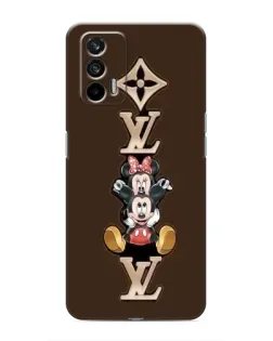 Чехол для Realme 7 с картинкой «LV и Микки Маус» Чехол для Realme 7 с картинкой «LV и Микки Маус»