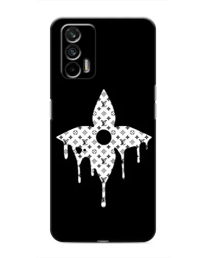 Чехол для Realme 7 с картинкой «Цветочная монограмма» Чехол для Realme 7 с картинкой «Цветочная монограмма»