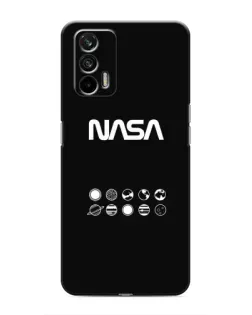 Чехол для Realme 7 с картинкой «NASA — технический принт»