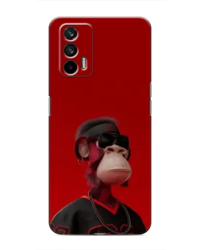 Чехол для Realme 7 с картинкой «Bored Ape в красном» Чехол для Realme 7 с картинкой «Bored Ape в красном»