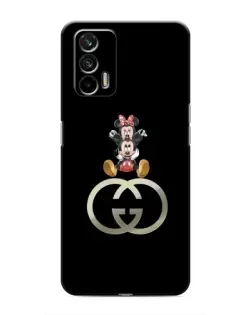 Чохол для Realme 7 з картинкою «Мінні Маус на лого»