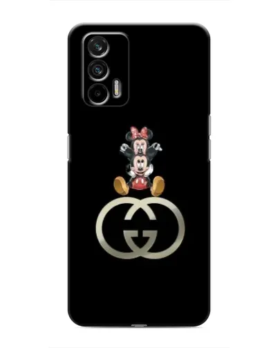 Чохол для Realme 7 з картинкою «Мінні Маус на лого» Чохол для Realme 7 з картинкою «Мінні Маус на лого»
