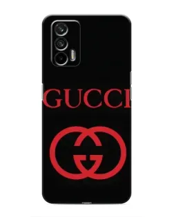 Чохол для Realme 7 з картинкою «Gucci — червоний логотип»