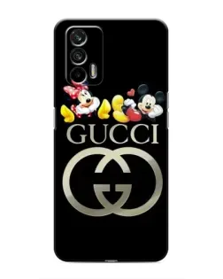Чохол для Realme 7 з картинкою «Gucci — герої Disney»