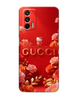 Чохол для Realme 7 з картинкою «Gucci — золотий сад»