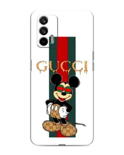 Чохол для Realme 7 з картинкою «Міккі Маус Gucci — смуги» Чохол для Realme 7 з картинкою «Міккі Маус Gucci — смуги»