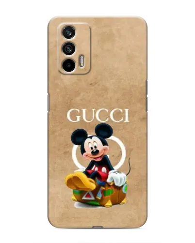 Чохол для Realme 7 з картинкою «Міккі Маус Gucci — крафт» Чохол для Realme 7 з картинкою «Міккі Маус Gucci — крафт»
