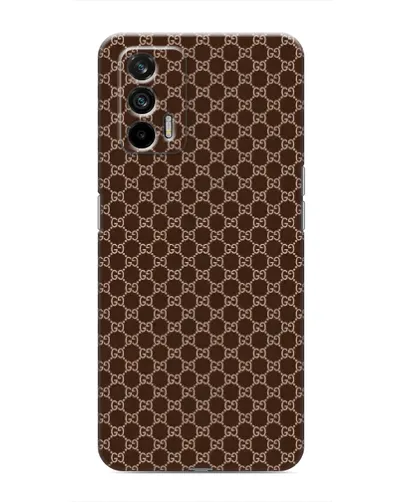Чехол для Realme 7 с картинкой «Gucci — шоколадная сетка» Чехол для Realme 7 с картинкой «Gucci — шоколадная сетка»